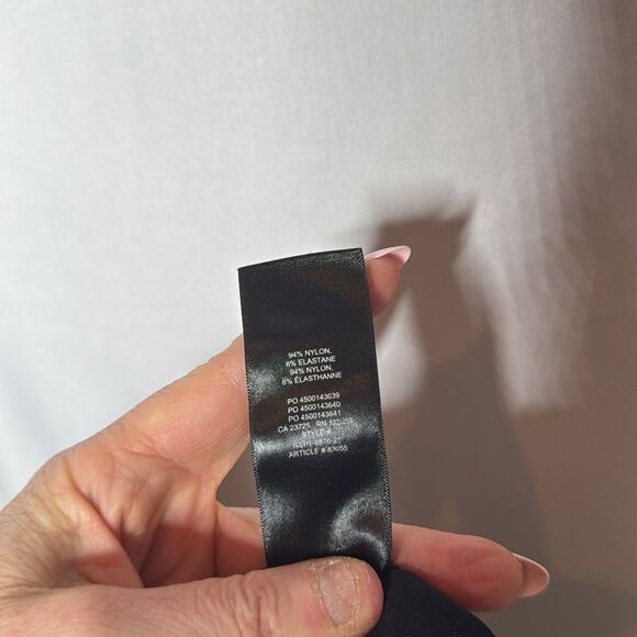 Babaton Black Contour Tank Mini Dress. Size Medium. - Picture 8 of 8